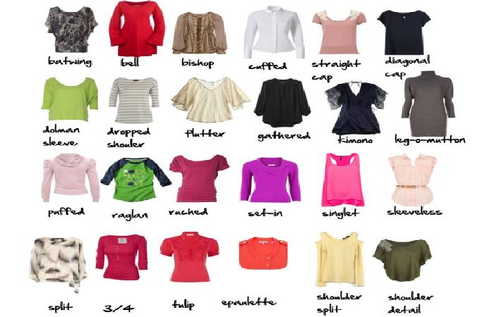 What are the different types of tops in style for women?